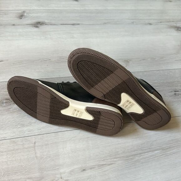 Hawker Rye Thorelle Textured Sneaker Black Brown Stitch Fix NWT in packaging - Picture 11 of 11